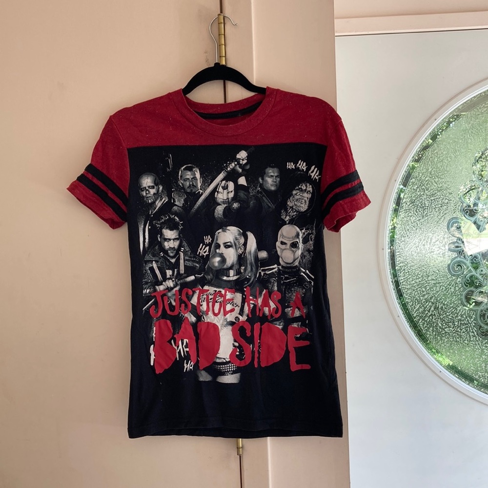 DC Suicide Squad graphic t-shirt (black & red)